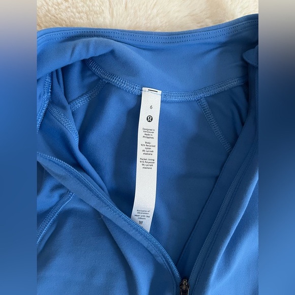 Lululemon It’s Rulu Run Cropped Half Zip - Picture 8 of 8